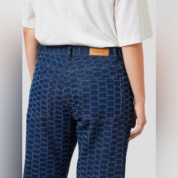 Munthe Riggs Patchwork Indigo Boyfriend Jeans - Picture 5 of 11